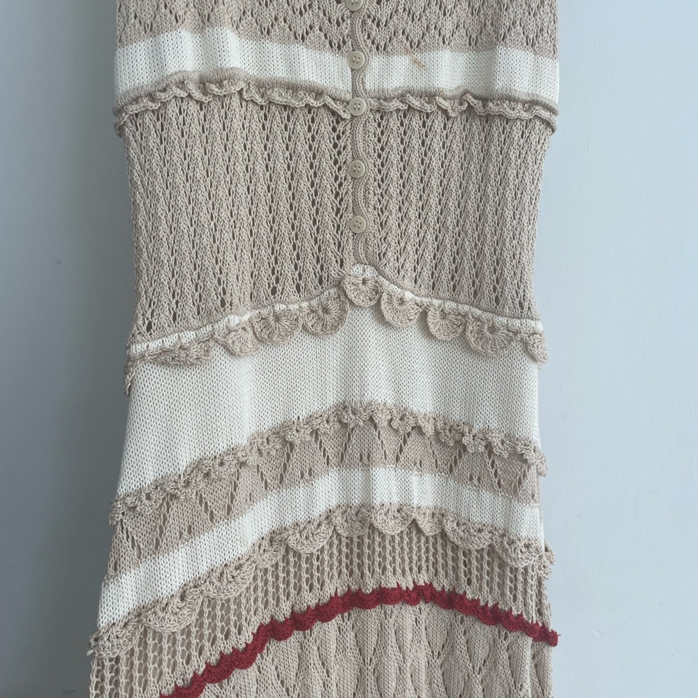 ALTUZARRA Knit maxi dress small medium runway dress - Picture 4 of 6